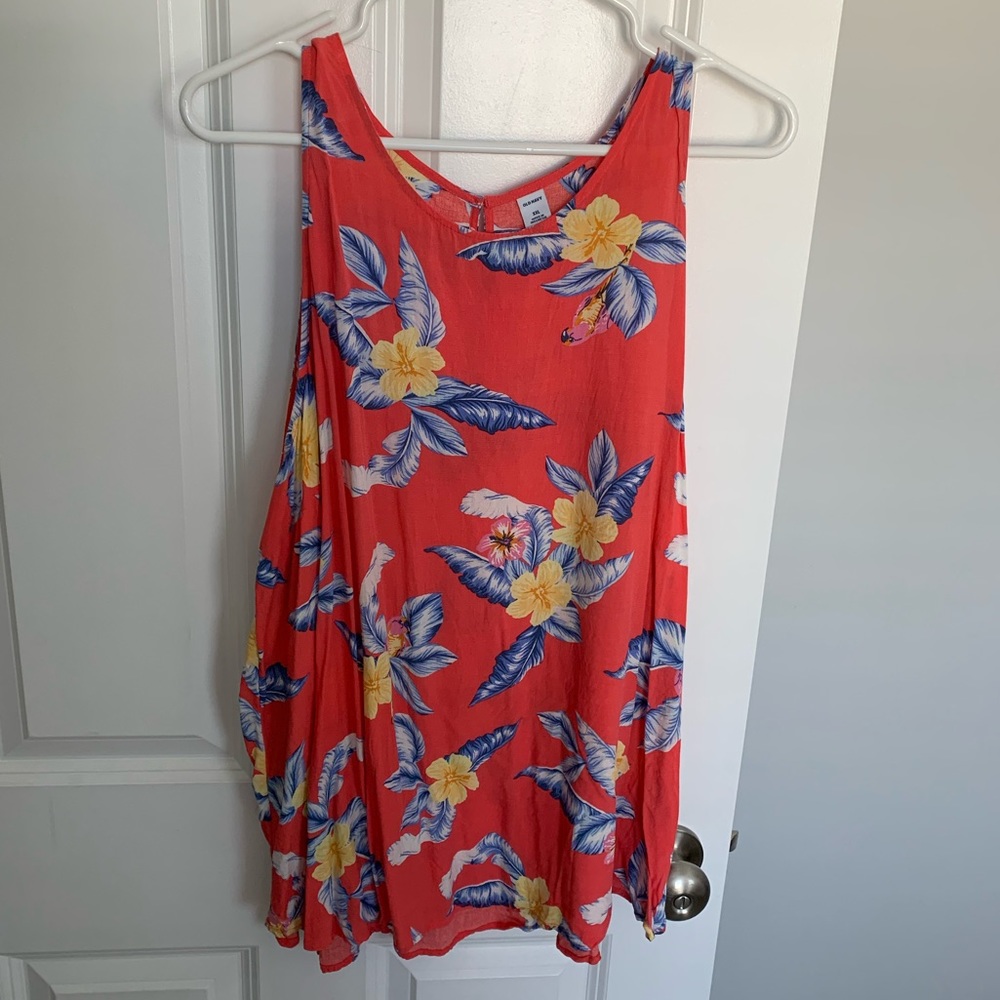 Old Navy floral tank